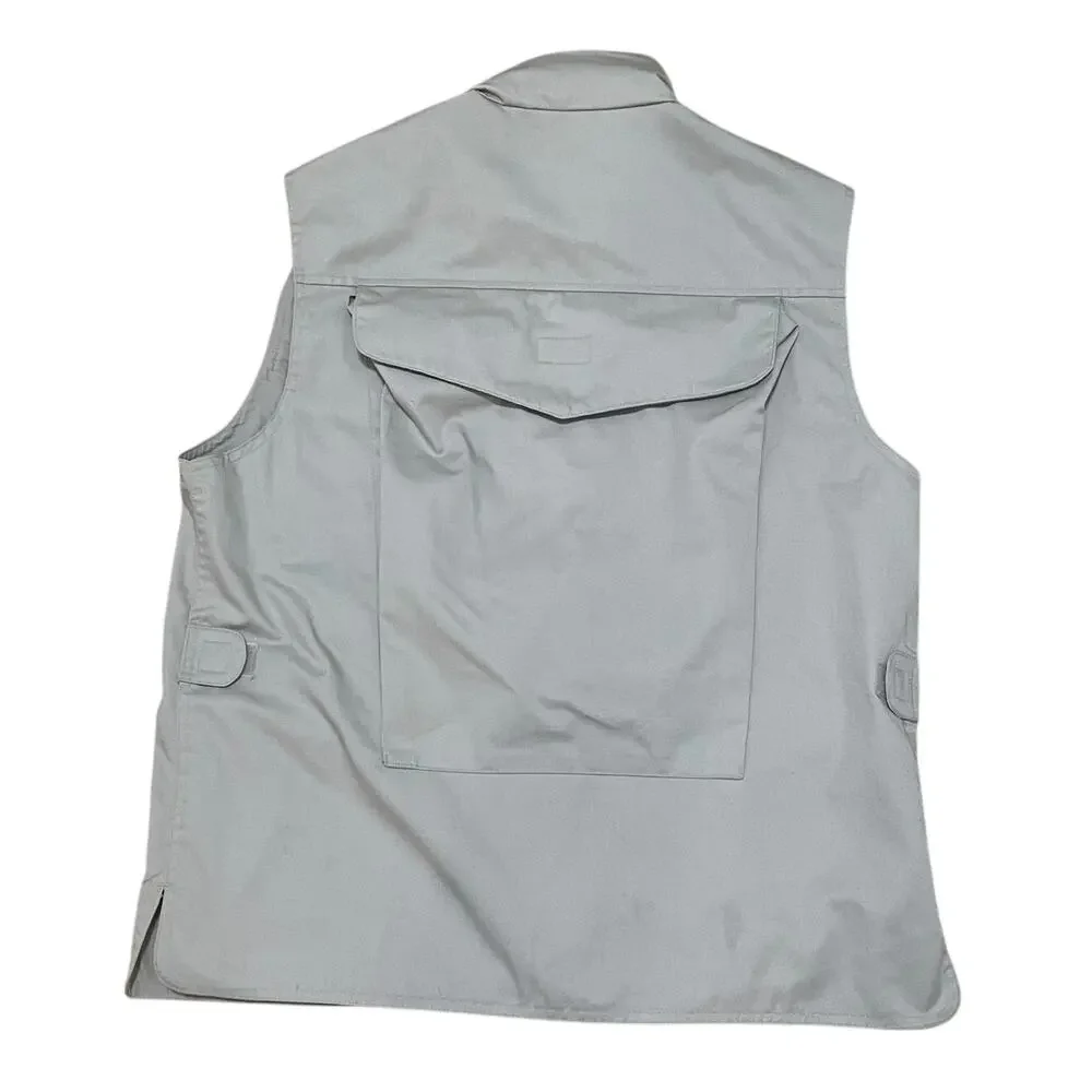 Vintage Banana Republic Safari Utility Vest Tan Khaki Mill Valley Mens‎ Medium